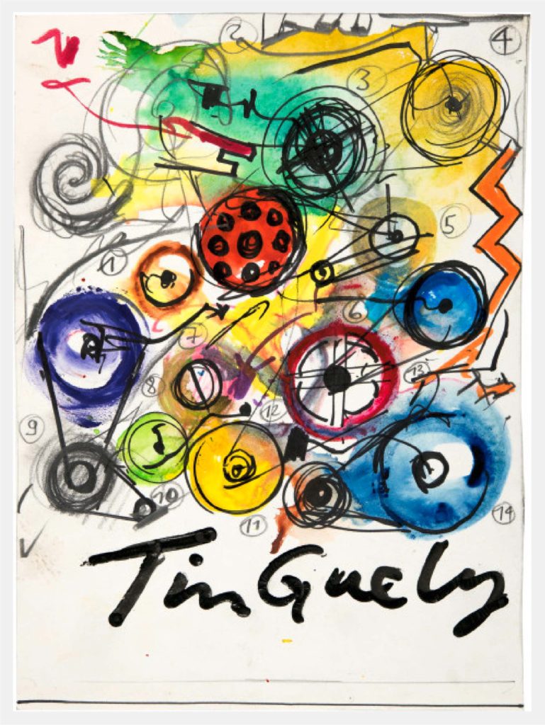 Tinguely in München, oeuvre de Jean Tinguely (1985)