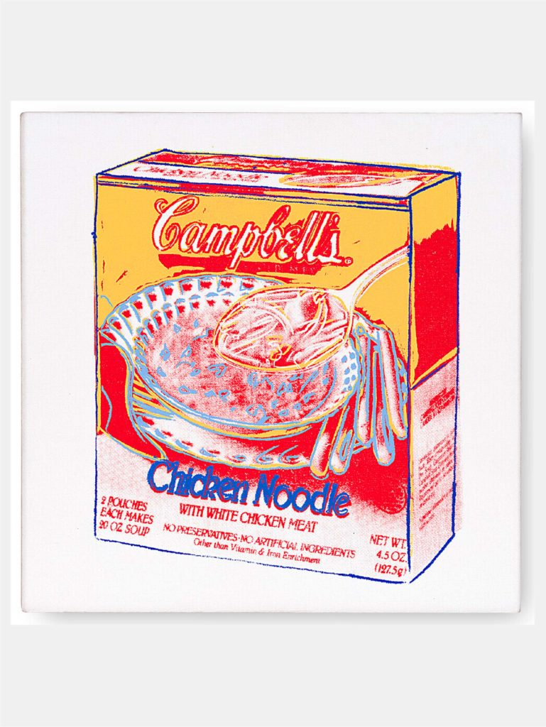 Campbell's soup Warhol
